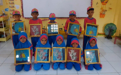 School Branding Batik Cap TK Islam Al Barokah